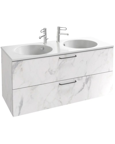 Тумба белый мрамор 120 см Jacob Delafon Odeon Rive Gauche EB2525-R9-NR4