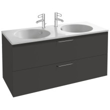 Тумба серый антрацит матовый 120 см Jacob Delafon Odeon Rive Gauche EB2525-R9-M53