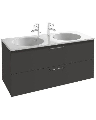 Тумба серый антрацит матовый 120 см Jacob Delafon Odeon Rive Gauche EB2525-R9-M53