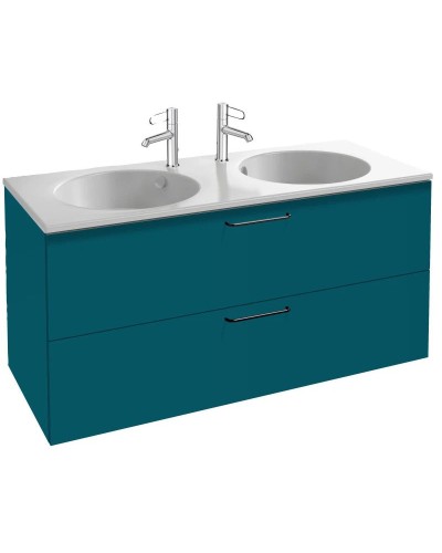 Тумба сине-зеленый матовый 120 см Jacob Delafon Odeon Rive Gauche EB2525-R9-M85