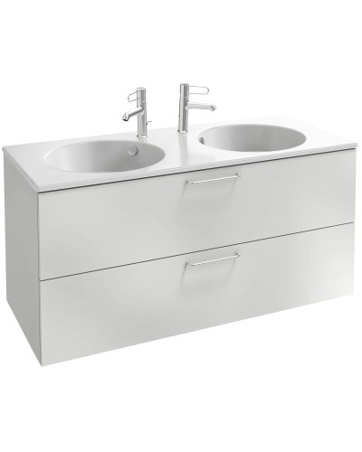 Тумба белый глянец 120 см Jacob Delafon Odeon Rive Gauche EB2525-R5-G1C