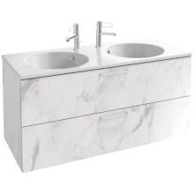 Тумба белый мрамор 120 см Jacob Delafon Odeon Rive Gauche EB2525-R6-NR4