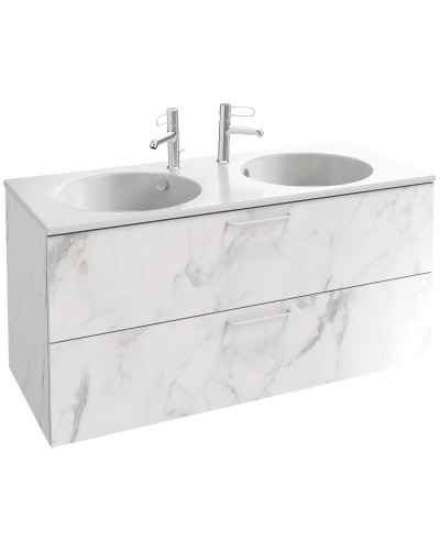 Тумба белый мрамор 120 см Jacob Delafon Odeon Rive Gauche EB2525-R6-NR4