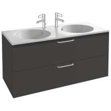 Тумба серый антрацит матовый 120 см Jacob Delafon Odeon Rive Gauche EB2525-R6-M53