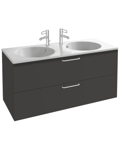 Тумба серый антрацит матовый 120 см Jacob Delafon Odeon Rive Gauche EB2525-R6-M53