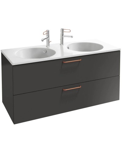 Тумба серый антрацит 120 см Jacob Delafon Odeon Rive Gauche EB2525-R7-N14