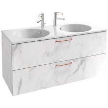 Тумба белый мрамор 120 см Jacob Delafon Odeon Rive Gauche EB2525-R7-NR4