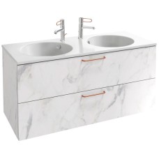 Тумба белый мрамор 120 см Jacob Delafon Odeon Rive Gauche EB2525-R7-NR4