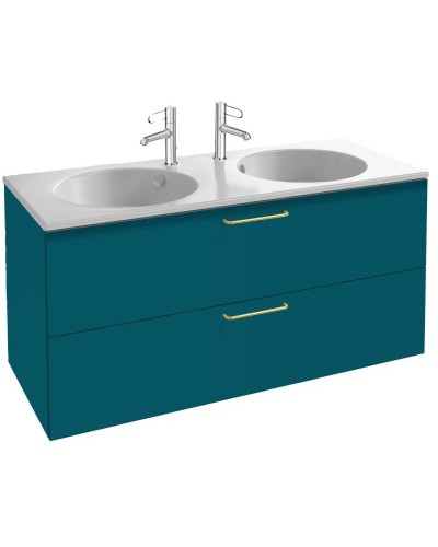 Тумба сине-зеленый матовый 120 см Jacob Delafon Odeon Rive Gauche EB2525-R8-M85