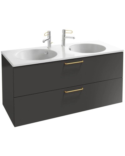 Тумба серый антрацит 120 см Jacob Delafon Odeon Rive Gauche EB2525-R8-N14