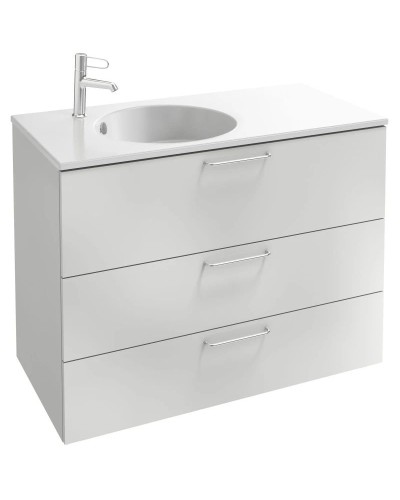 Тумба белый матовый 100 см Jacob Delafon Odeon Rive Gauche EB2534-R5-M49