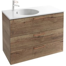 Тумба дуб табак 100 см Jacob Delafon Odeon Rive Gauche EB2534-R7-E52