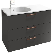 Тумба серый антрацит 100 см Jacob Delafon Odeon Rive Gauche EB2534-R7-N14