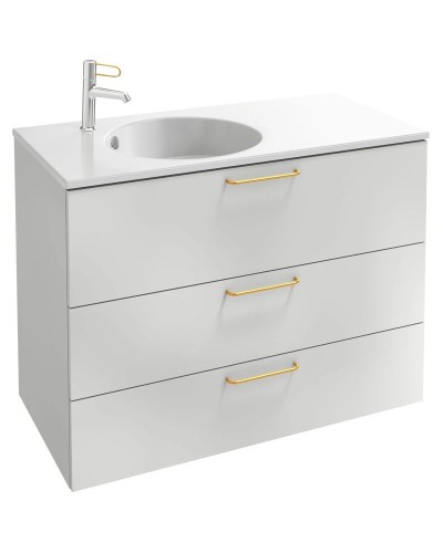 Тумба белый матовый 100 см Jacob Delafon Odeon Rive Gauche EB2534-R8-M49