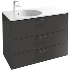 Тумба серый антрацит 100 см Jacob Delafon Odeon Rive Gauche EB2534-R9-N14