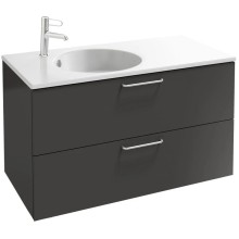 Тумба серый антрацит 100 см Jacob Delafon Odeon Rive Gauche EB2524-R5-N14