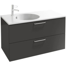 Тумба серый антрацит 100 см Jacob Delafon Odeon Rive Gauche EB2524-R5-N14