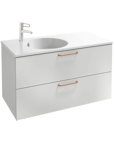 Тумба белый матовый 100 см Jacob Delafon Odeon Rive Gauche EB2524-R7-M49