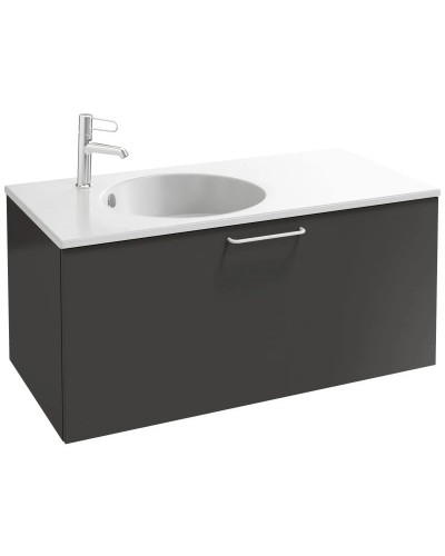 Тумба серый антрацит 100 см Jacob Delafon Odeon Rive Gauche EB2514-R6-N14