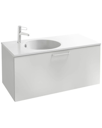 Тумба белый глянец 100 см Jacob Delafon Odeon Rive Gauche EB2514-R6-G1C