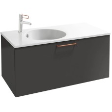 Тумба серый антрацит 100 см Jacob Delafon Odeon Rive Gauche EB2514-R7-N14