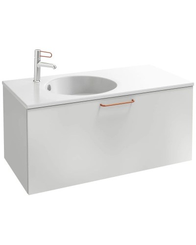 Тумба белый матовый 100 см Jacob Delafon Odeon Rive Gauche EB2514-R7-M49