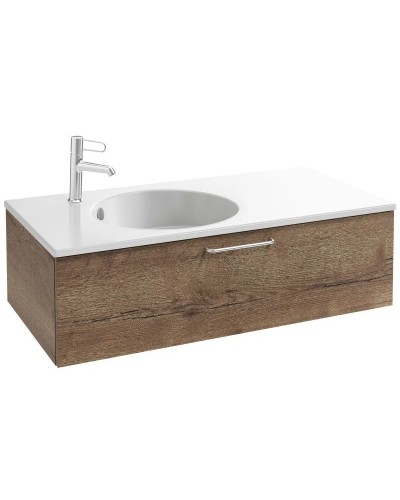 Тумба дуб табак 100 см Jacob Delafon Odeon Rive Gauche EB2516-R5-E52