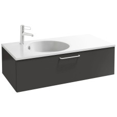 Тумба серый антрацит 100 см Jacob Delafon Odeon Rive Gauche EB2516-R6-N14