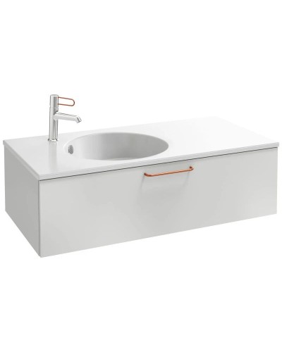 Тумба белый 100 см Jacob Delafon Odeon Rive Gauche EB2516-R7-N18