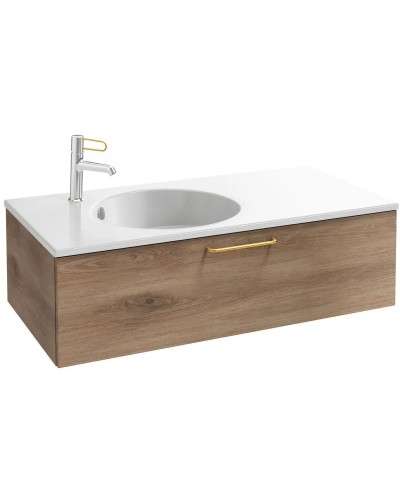 Тумба квебекский дуб 100 см Jacob Delafon Odeon Rive Gauche EB2516-R8-E10