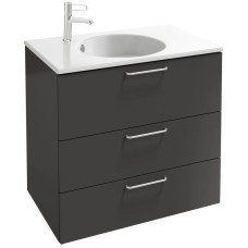 Тумба серый антрацит 80 см Jacob Delafon Odeon Rive Gauche EB2532-R5-N14