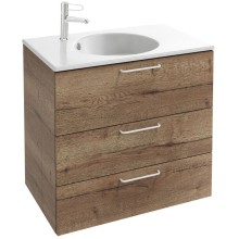 Тумба дуб табак 80 см Jacob Delafon Odeon Rive Gauche EB2532-R6-E52