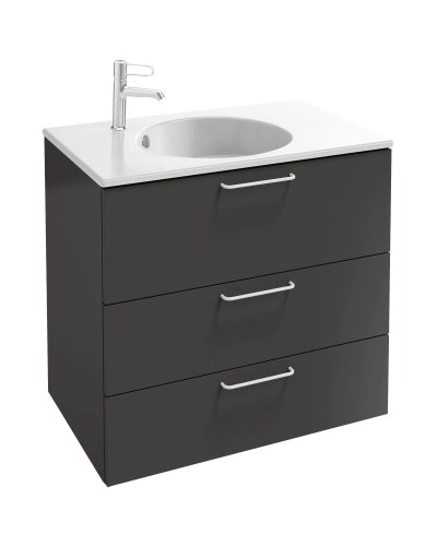 Тумба серый антрацит 80 см Jacob Delafon Odeon Rive Gauche EB2532-R6-N14