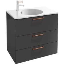 Тумба серый антрацит 80 см Jacob Delafon Odeon Rive Gauche EB2532-R7-N14