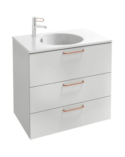 Тумба белый матовый 80 см Jacob Delafon Odeon Rive Gauche EB2532-R7-M49