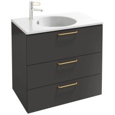 Тумба серый антрацит 80 см Jacob Delafon Odeon Rive Gauche EB2532-R8-N14