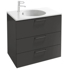 Тумба серый антрацит 80 см Jacob Delafon Odeon Rive Gauche EB2532-R9-N14