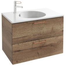 Тумба дуб табак 80 см Jacob Delafon Odeon Rive Gauche EB2522-R7-E52