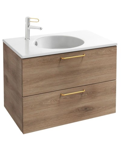 Тумба квебекский дуб 80 см Jacob Delafon Odeon Rive Gauche EB2522-R8-E10