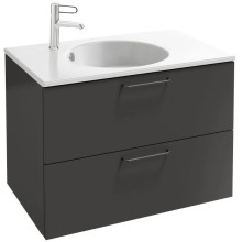 Тумба серый антрацит 80 см Jacob Delafon Odeon Rive Gauche EB2522-R9-N14