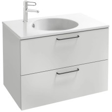 Тумба белый глянец 80 см Jacob Delafon Odeon Rive Gauche EB2522-R9-G1C