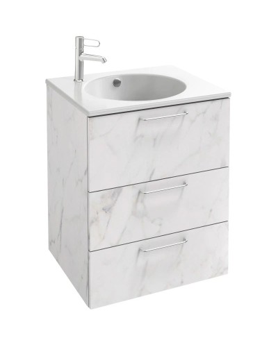 Тумба белый мрамор 60 см Jacob Delafon Odeon Rive Gauche EB2530-R5-NR4