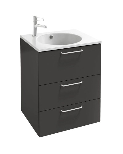 Тумба серый антрацит 60 см Jacob Delafon Odeon Rive Gauche EB2530-R6-N14