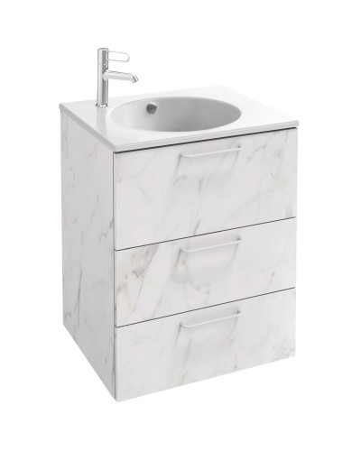 Тумба белый мрамор 60 см Jacob Delafon Odeon Rive Gauche EB2530-R6-NR4