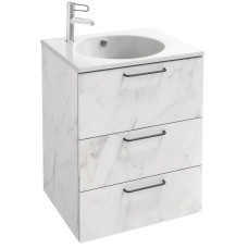 Тумба белый мрамор 60 см Jacob Delafon Odeon Rive Gauche EB2530-R9-NR4