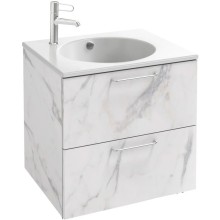 Тумба белый мрамор 60 см Jacob Delafon Odeon Rive Gauche EB2520-R5-NR4