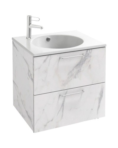 Тумба белый мрамор 60 см Jacob Delafon Odeon Rive Gauche EB2520-R5-NR4