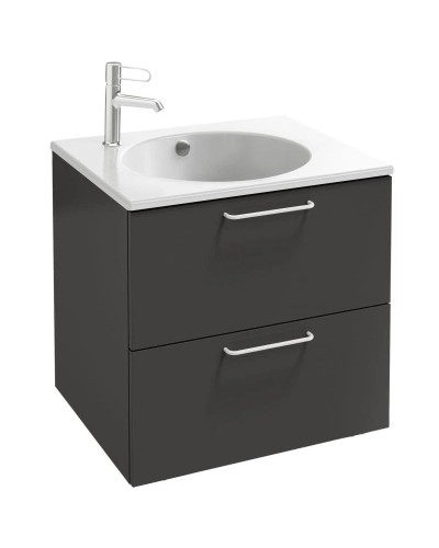 Тумба серый антрацит 60 см Jacob Delafon Odeon Rive Gauche EB2520-R6-N14