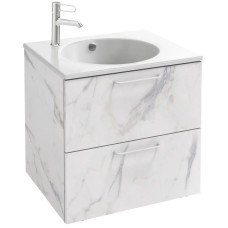 Тумба белый мрамор 60 см Jacob Delafon Odeon Rive Gauche EB2520-R6-NR4