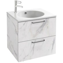 Тумба белый мрамор 60 см Jacob Delafon Odeon Rive Gauche EB2520-R9-NR4